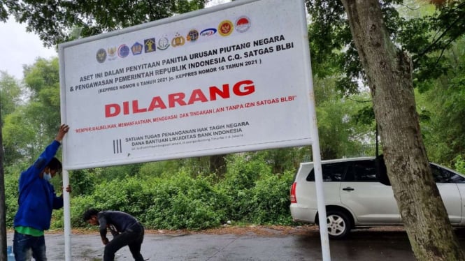 Aset Tanah dan Bangunan di Bali Senilai Rp 287 Miliar Disita oleh Satgas BLBI