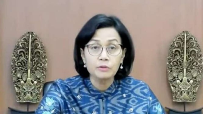 Realisasi Penyaluran Bansos di Daerah Kecil, Sri Mulyani Soroti Realisasi APBD Baru 63,5 Persen