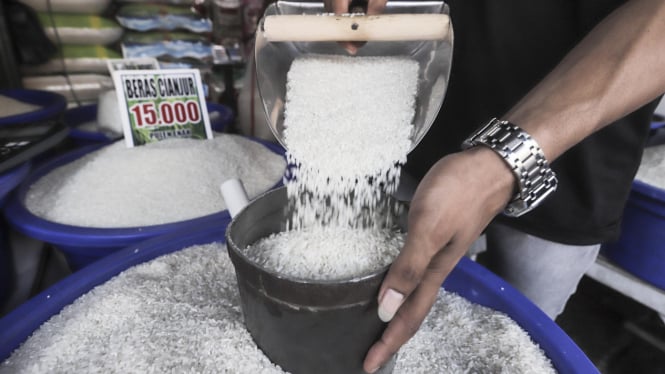 Harga Beras Menurun menjadi Rp 14.000/Liter