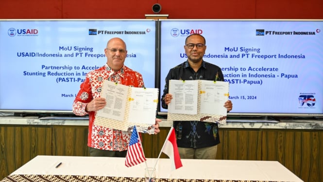 Kolaborasi dengan USAID, Freeport Indonesia Siapkan US$3,53 Juta untuk Memerangi Stunting di Papua