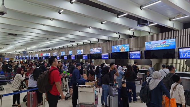 Perkiraan 188.795 Orang Penumpang Mudik di Bandara Soetta Hari Ini