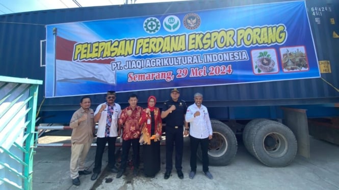 Pelaku Ekspor Porang Asal Semarang Dukung Pasar Tiongkok, Bea Cukai Mendukung