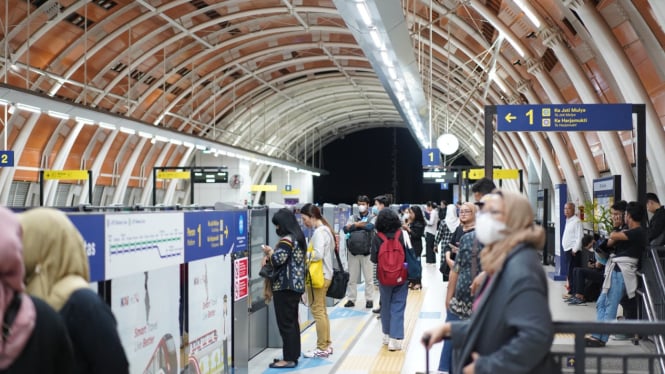 PT KAI Melakukan Uji Coba Penambahan 14 Rute Perjalanan LRT Jabodebek Menjadi 350 di Hari Kerja