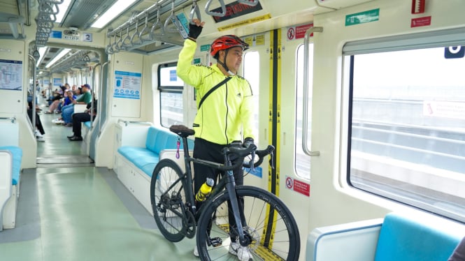 Penemuan Seputar Sepeda di LRT: Uji Coba Akhir Pekan Ini