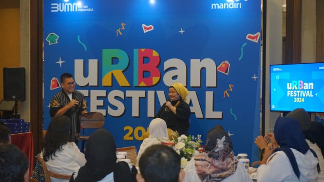 Bank Mandiri Dorong Pertumbuhan UMKM di Festival Urban 2024