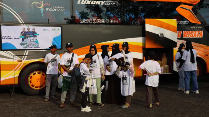 Gratis! 23 Bus Mudik Gratis PalmCo di Sumatera dan Kalimantan
