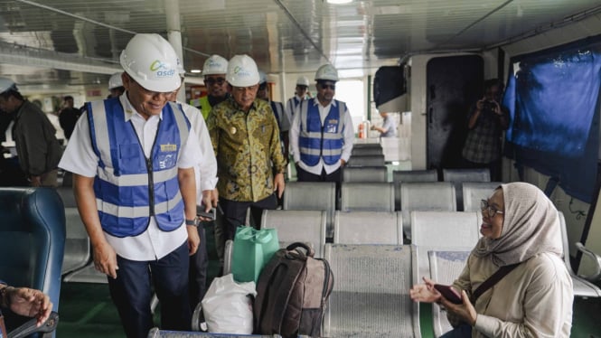 {{ASDP Buka Rute Penyeberangan Internasional Batam-Johor Bahru}}