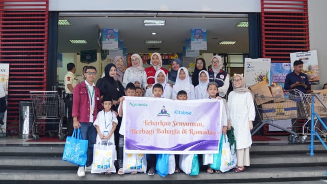 Bersama Agrinesia & Kitabisa: Program Belanja Bareng Yatim