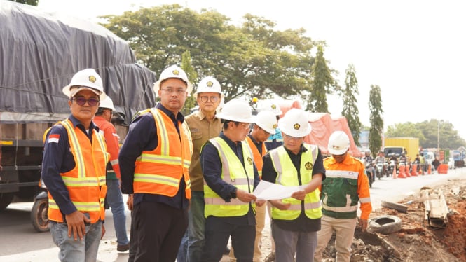 Capaian Target Proyek Jaringan Pipa Gas Cirebon-Semarang II 64,3%