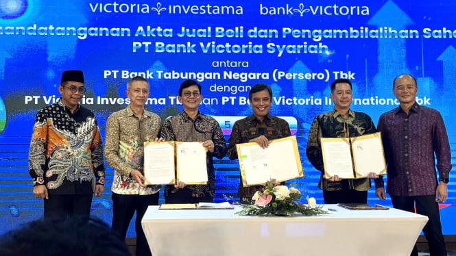 BTN Resmi Akuisisi Bank Victoria Syariah, Siap Spin-Off dengan Nilai Rp 1,5 Triliun