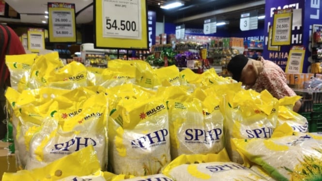 Pembelian Beras SPHP Dibatasi 2 Kemasan di Toko Ritel