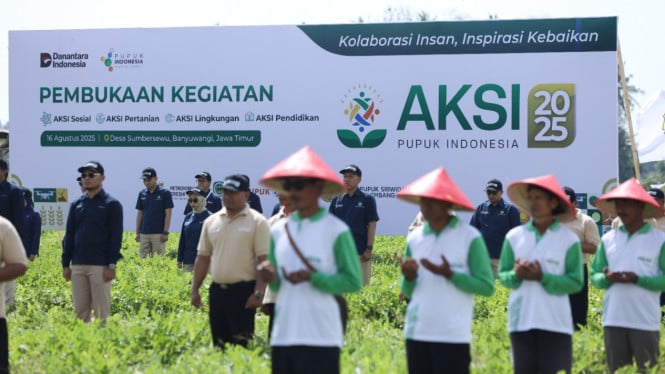 Program AKSI 2025 Banyuwangi: Karyawan Pupuk Indonesia Grup Berkomitmen untuk Masyarakat