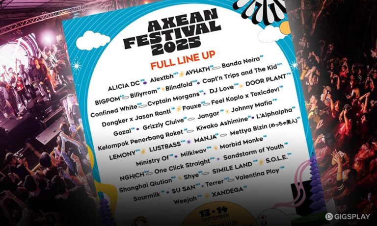Lineup Final AXEAN Festival 2025 Terungkap!