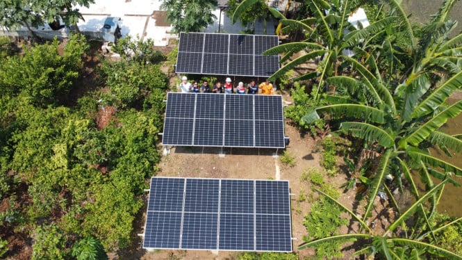 Pemanfaatan PLTS: Desa Energi Mandiri Karawang Meningkatkan Ekonomi Petani